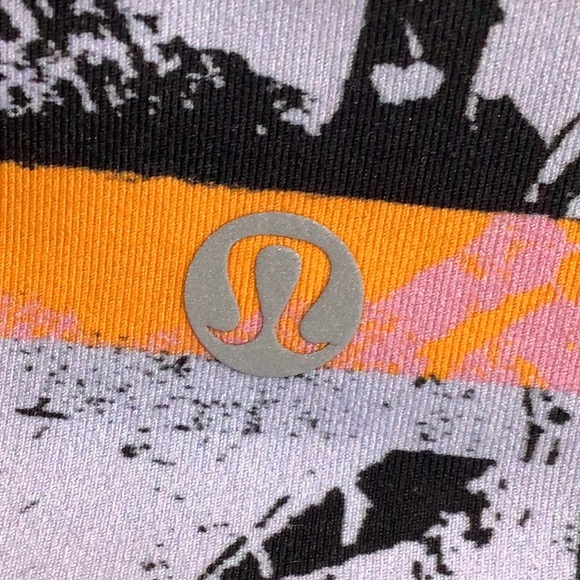 Lululemon Athletica Speed Up Crop 21” Inversion Multi color tight leggings SZ 6 - Picture 9 of 15